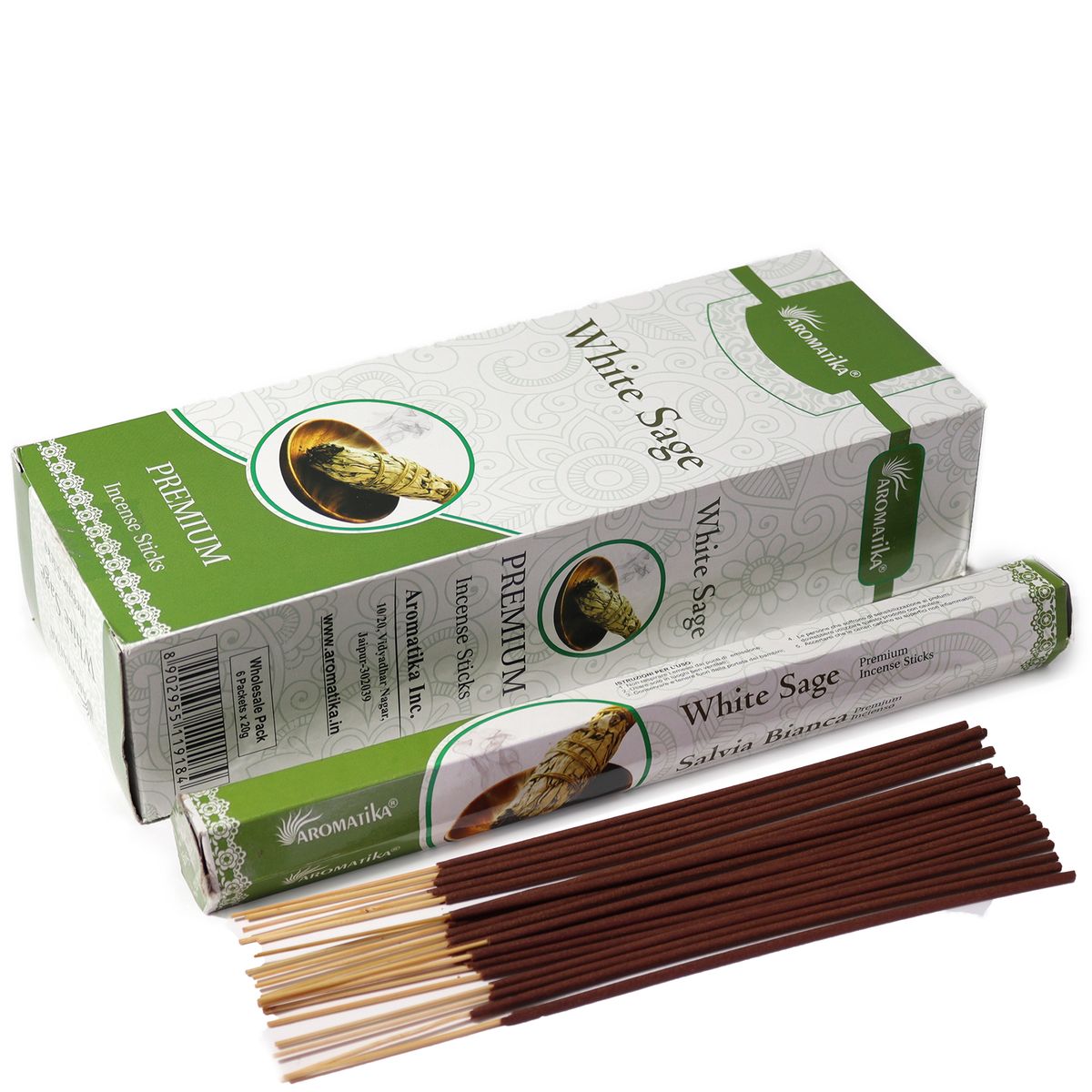 Incenso Aromatika sem carvão