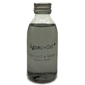 140ml Náplň do Třtinových Difuzérů - Mořská Sůl a Mech