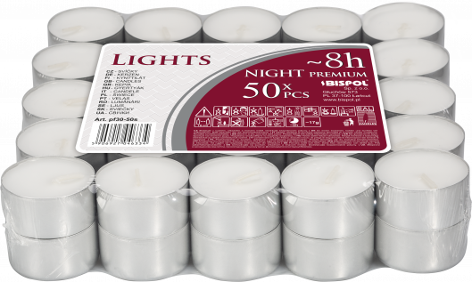 Unscented Tealight - 8h