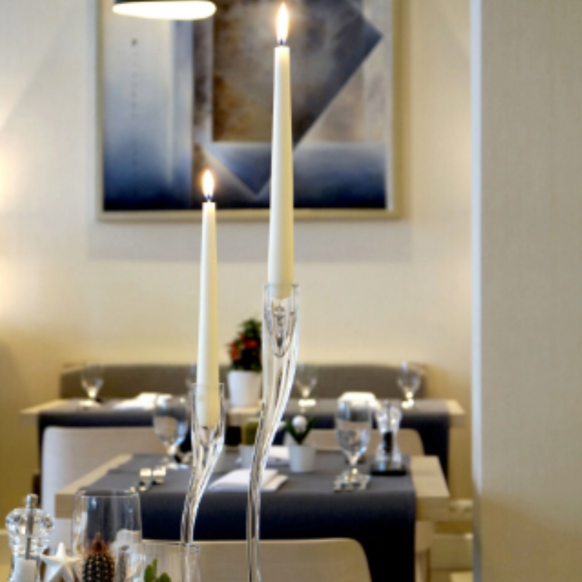 Velas de mesa