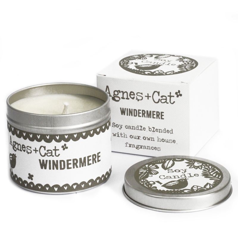 Coffret Cadeau Bougies en Cire de Soja de 200 gr - Windermere