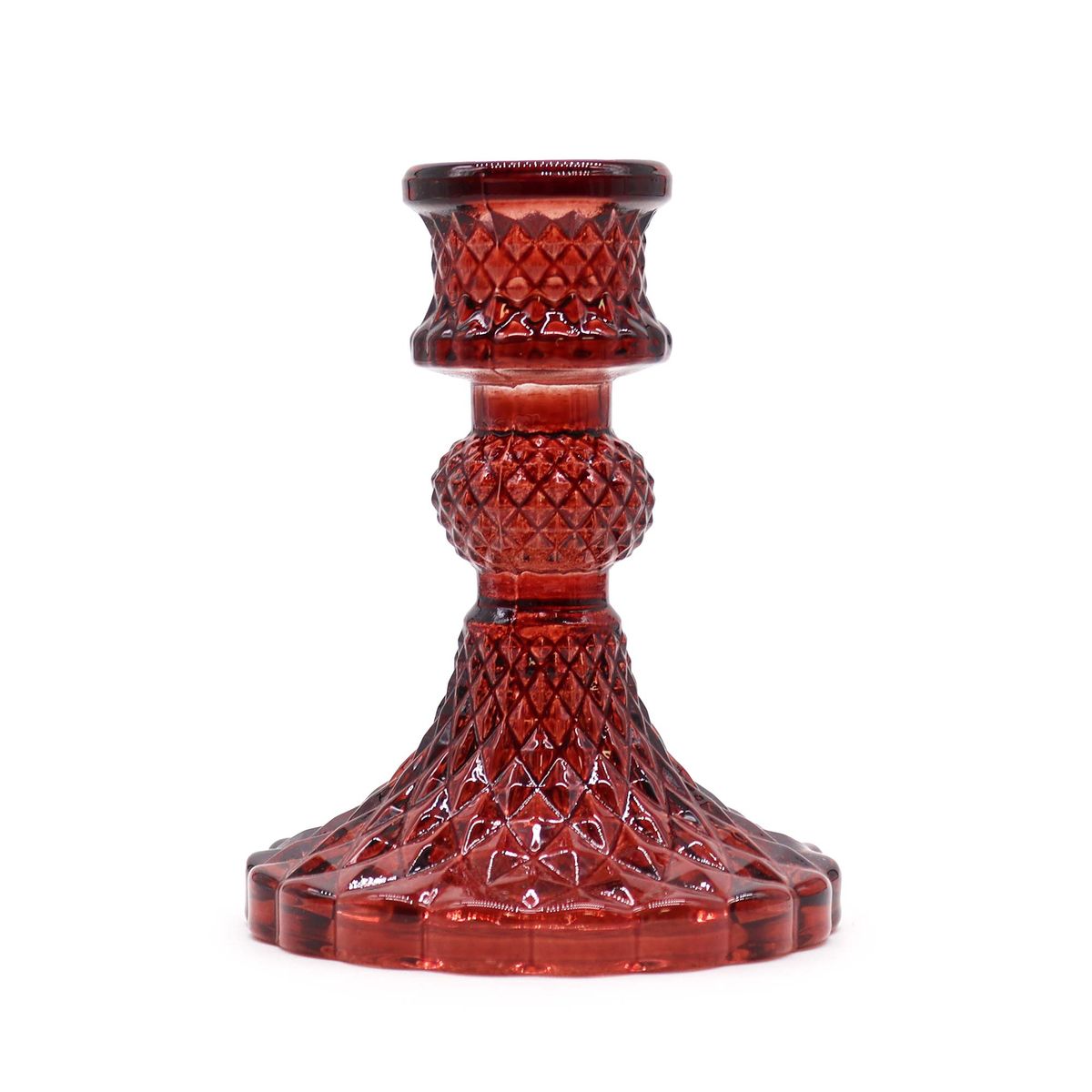 Castiçal vintage para jantar - Vermelho Vampiro