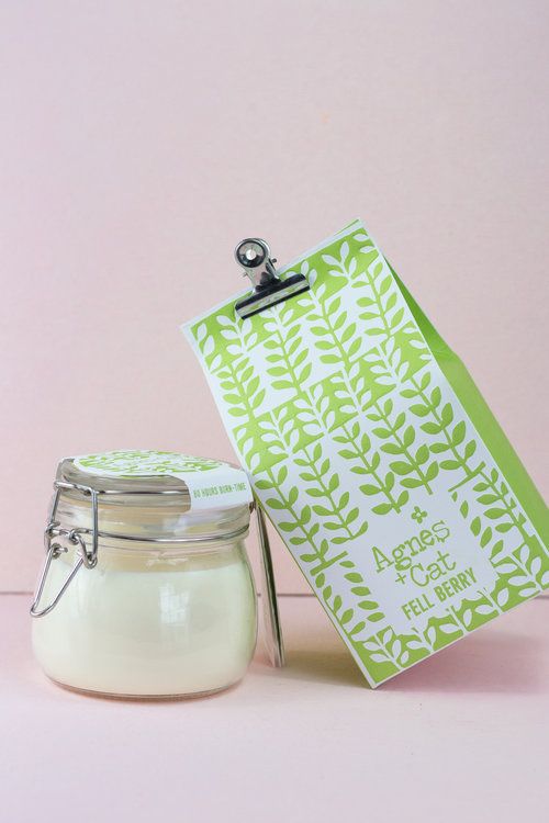 Agnes & Cat Soy Wax Kilner Jar Candles 400ml