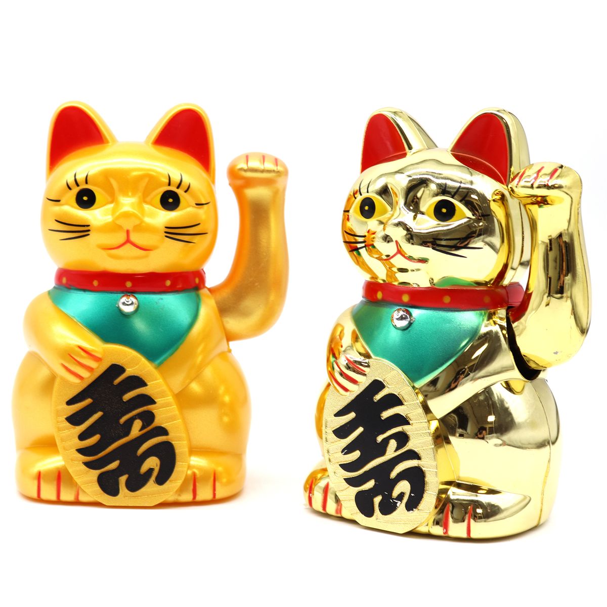 Gato da sorte - Dourado