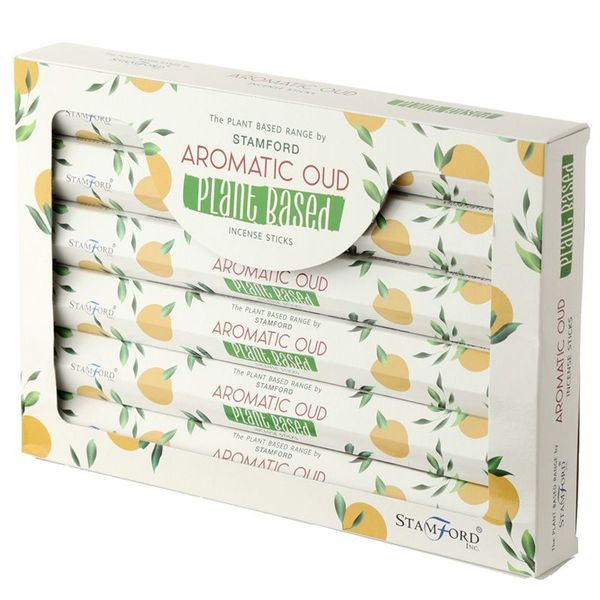 Varas de incenso à base de plantas - Oud aromático