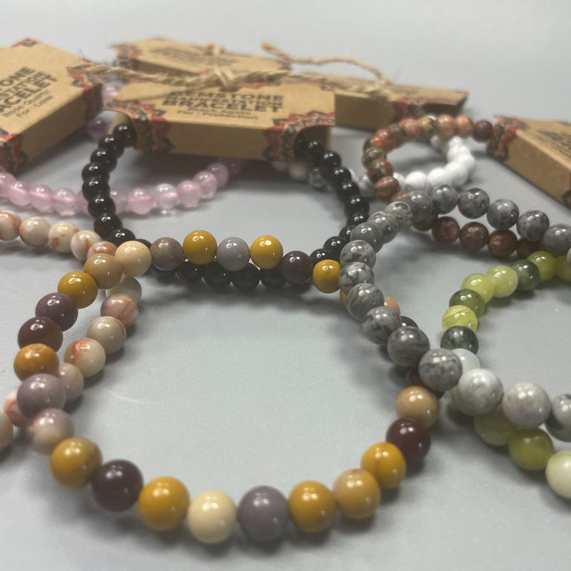 Bracelet de Manifestation en Gemmes - Pack de Démarrage (4 de Chaque)