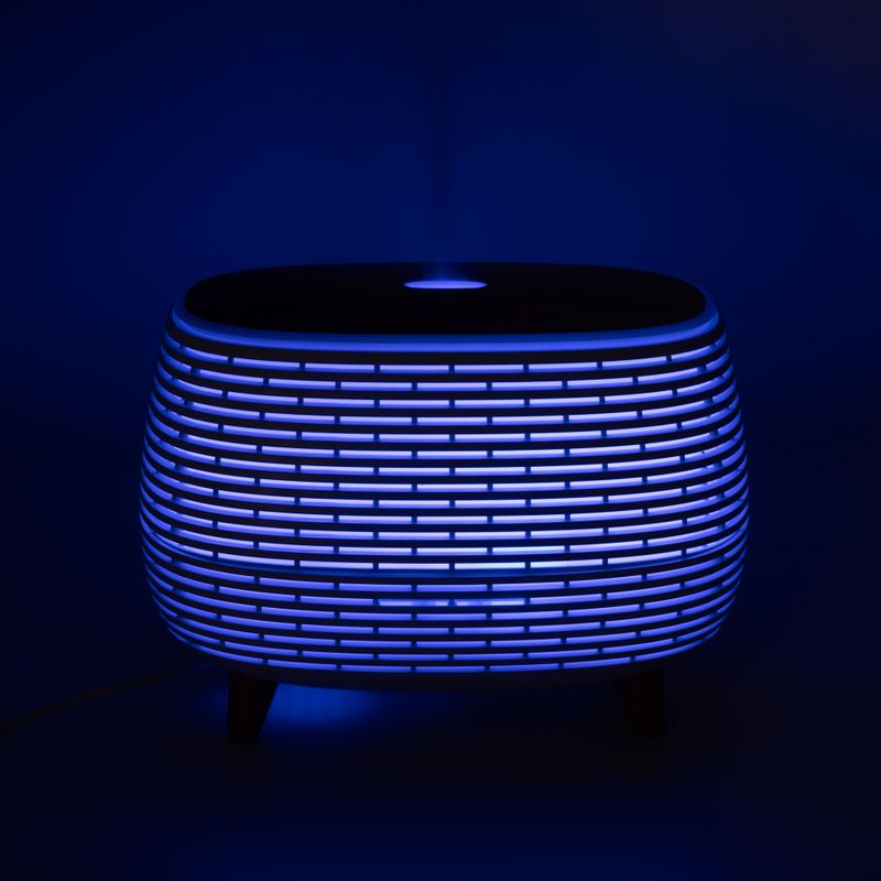 Аромадифузор Футуристичний Ребристий - USB, Зміна Кольору, Пульт ДК