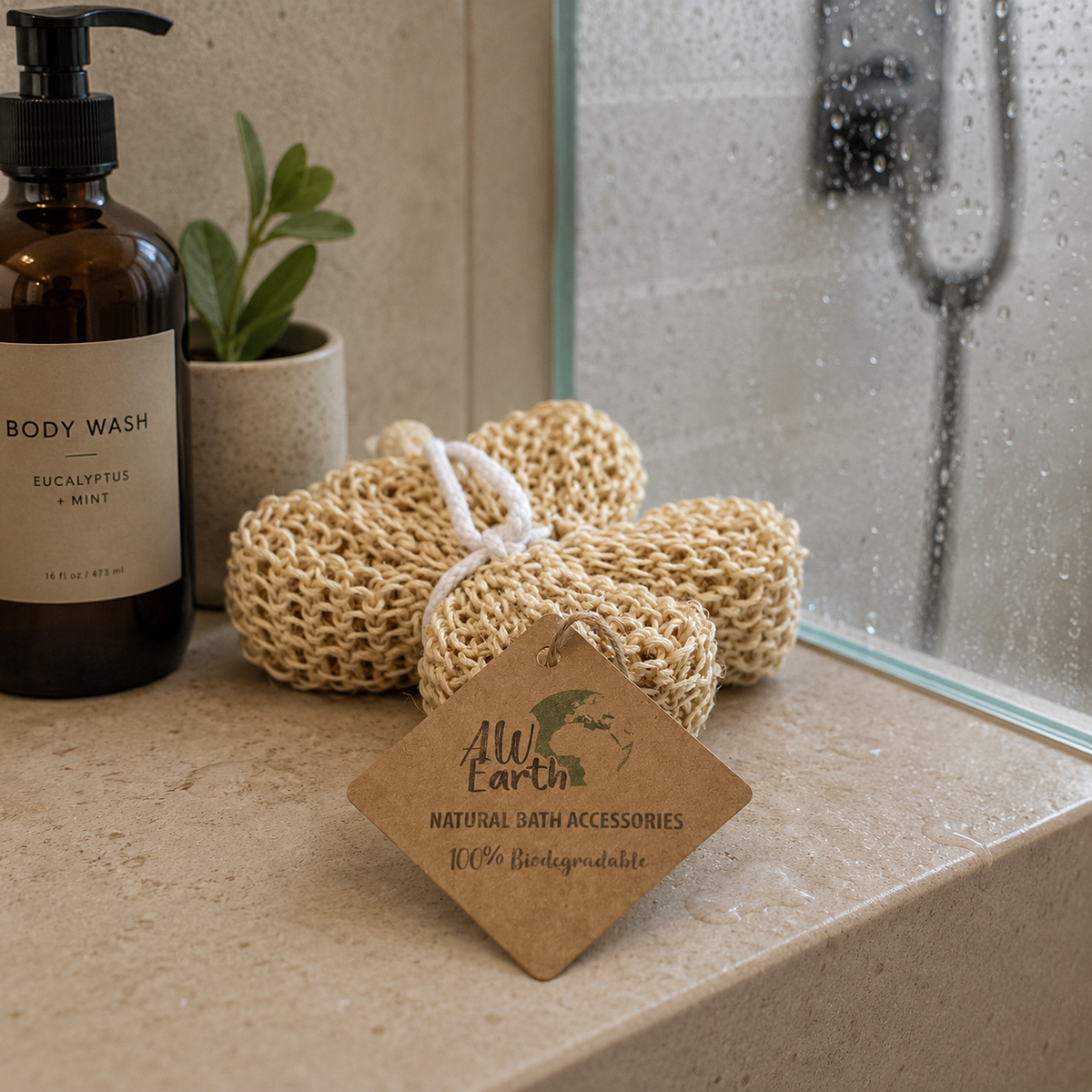 Esponjas Esfoliantes de Sisal