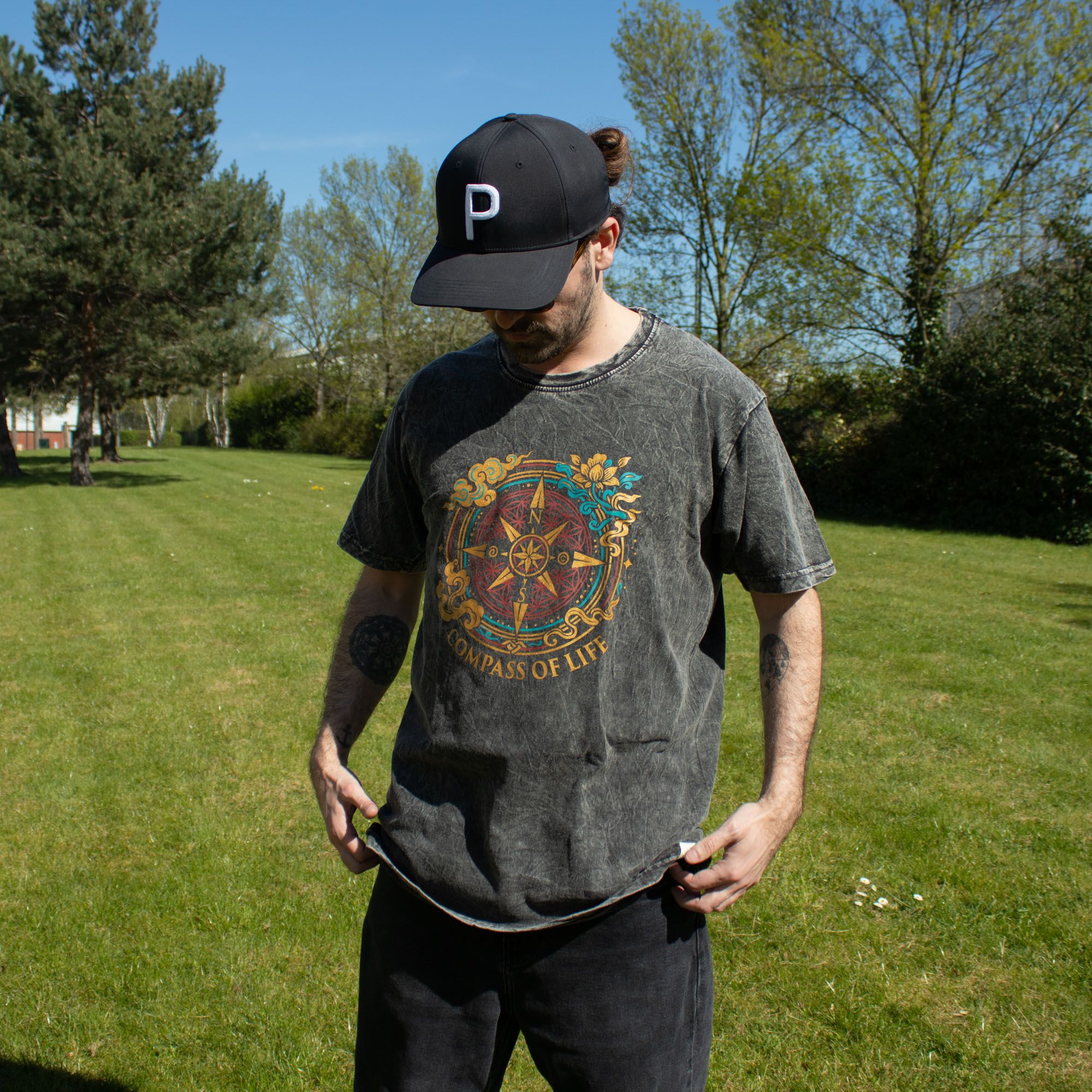 Nomad Sari Stone Washed T-Shirts