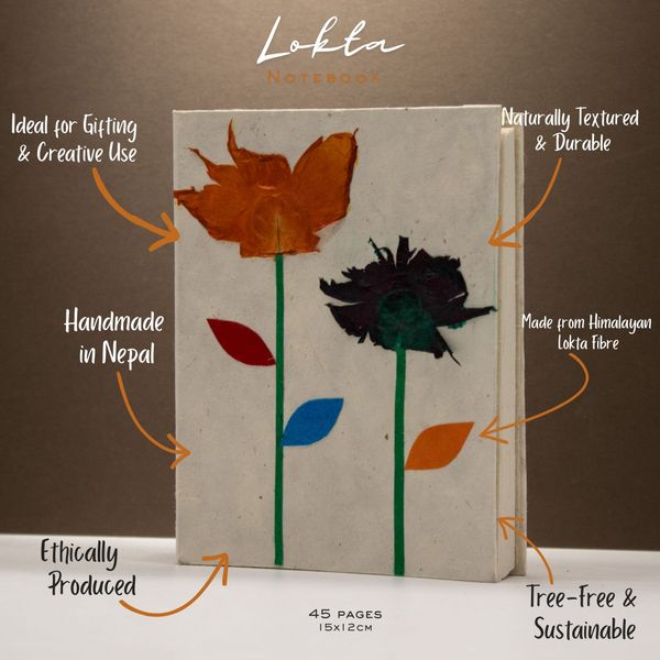 Med Lokta Notebook - 45 pages