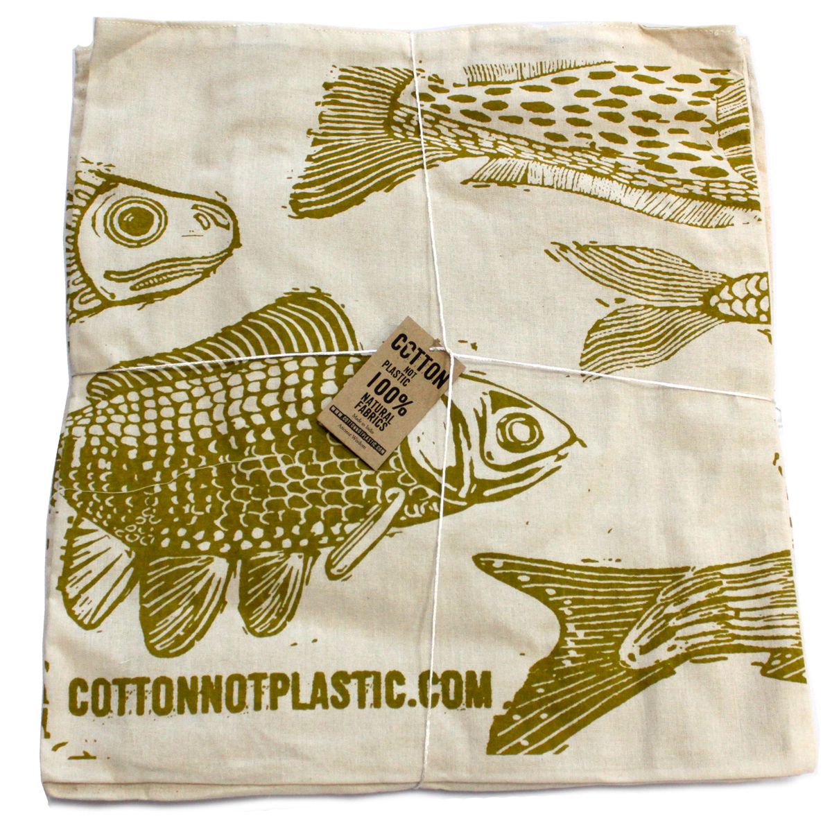 Saco de algodão reversível Lrg 2x4 oz 38x42 cm - (2 desenhos)