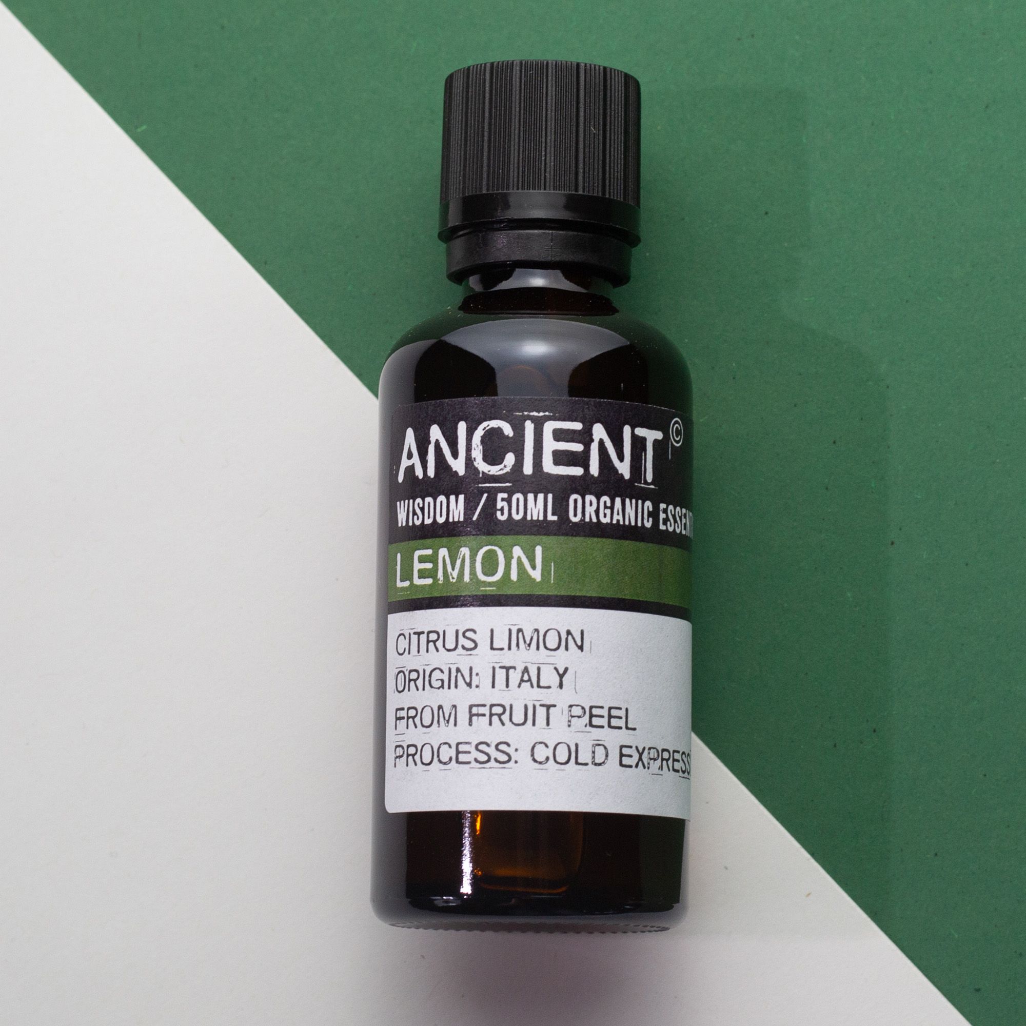 Óleo essencial orgânico de limão 50 ml