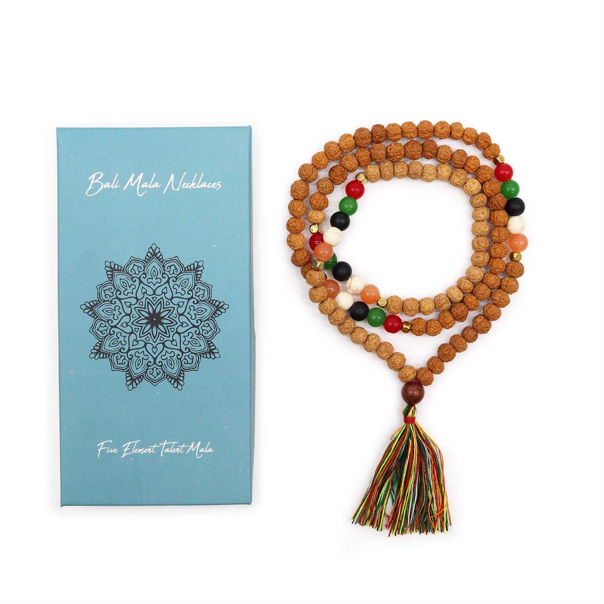 Colar Bali Mala - Energia dos Cinco Elementos