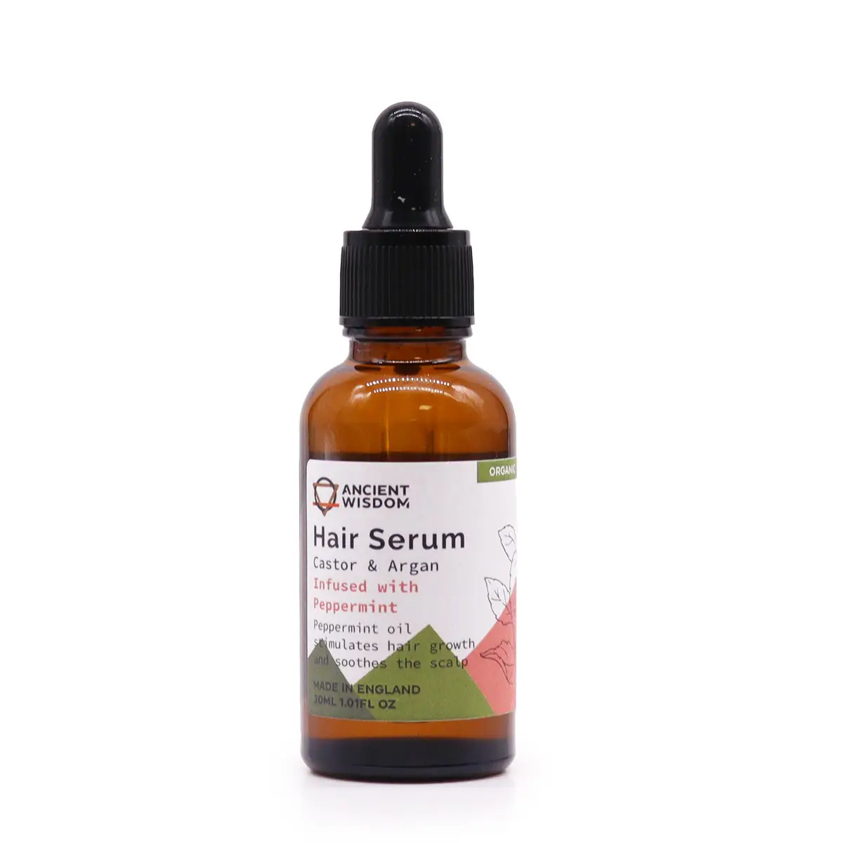 Organic Hair Serum 30ml - Peppermint — Hair · GlowDuty apothecary