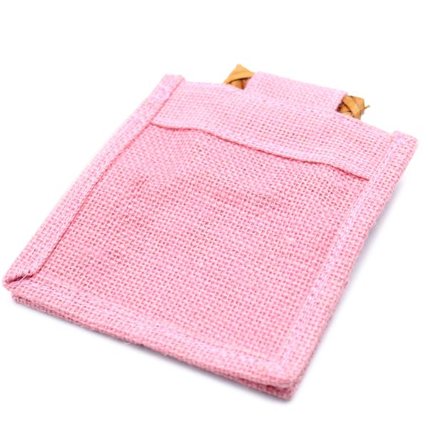 Paniers en Jute et Coton - 1 Fenêtre - Rose