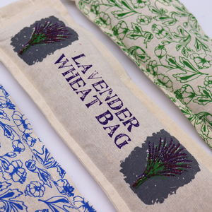 Natural Cotton Wheat Bags - Rope Handle