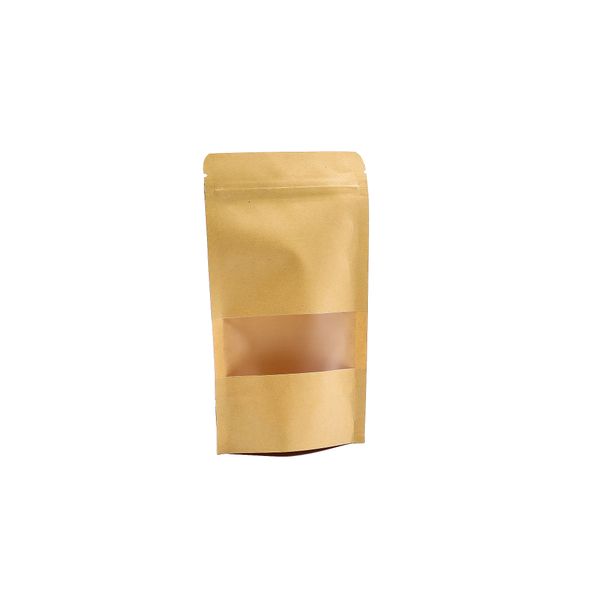 Sacos Kraft com Janela 12x20 cm