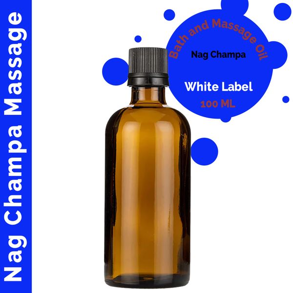Óleo de Massagem Nag Champa - 100ml - Sem rótulo