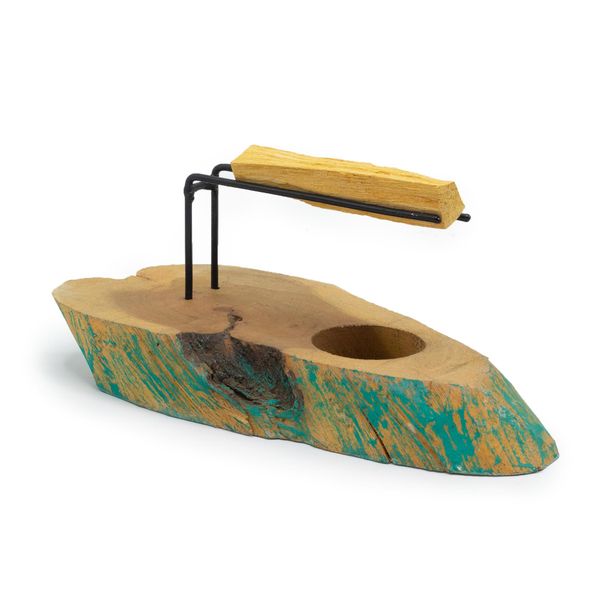 Diffuseur de Palo Santo - Bois de Gamel Vert Patiné