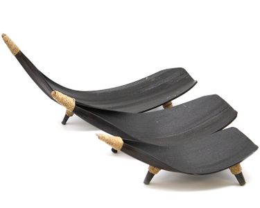 Juego de Frutero Hoja de Coco