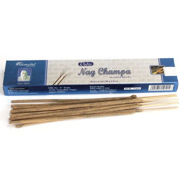 Varas de Incenso Vedic Masala - Nag Champa