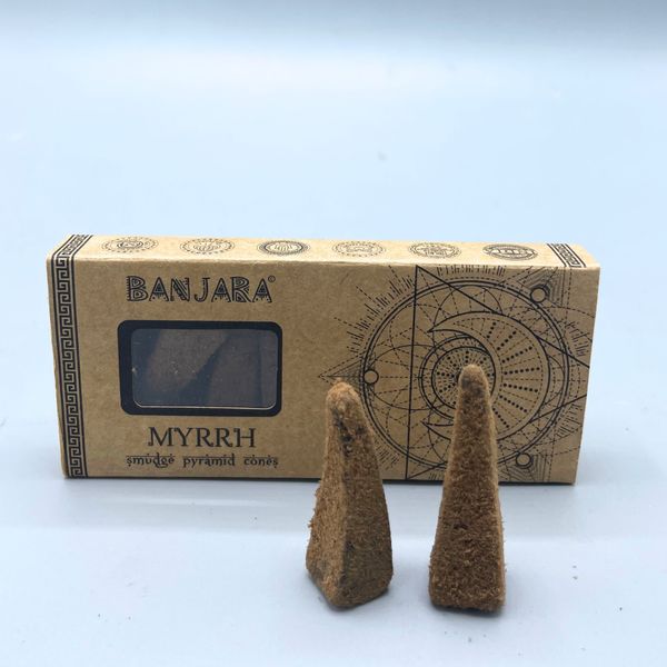 Cônes Pyramidaux Banjara Smudge -  Myrrhe