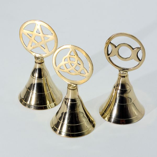 Clochette d’Autel en Laiton – Pentagramme