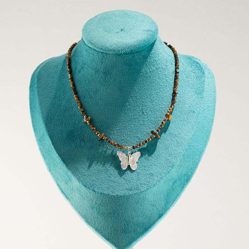 Nymph Spirit Gemstone Necklace Set - Sea Sunset