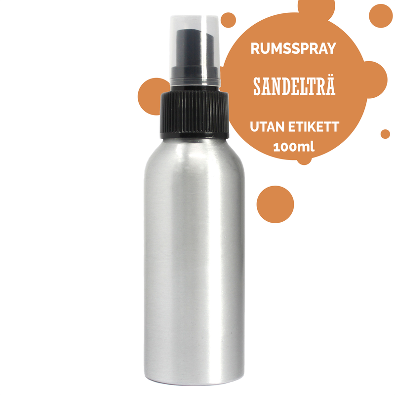 Pokojový Sprej bez Etikety 100ml - Santalové Dřevo