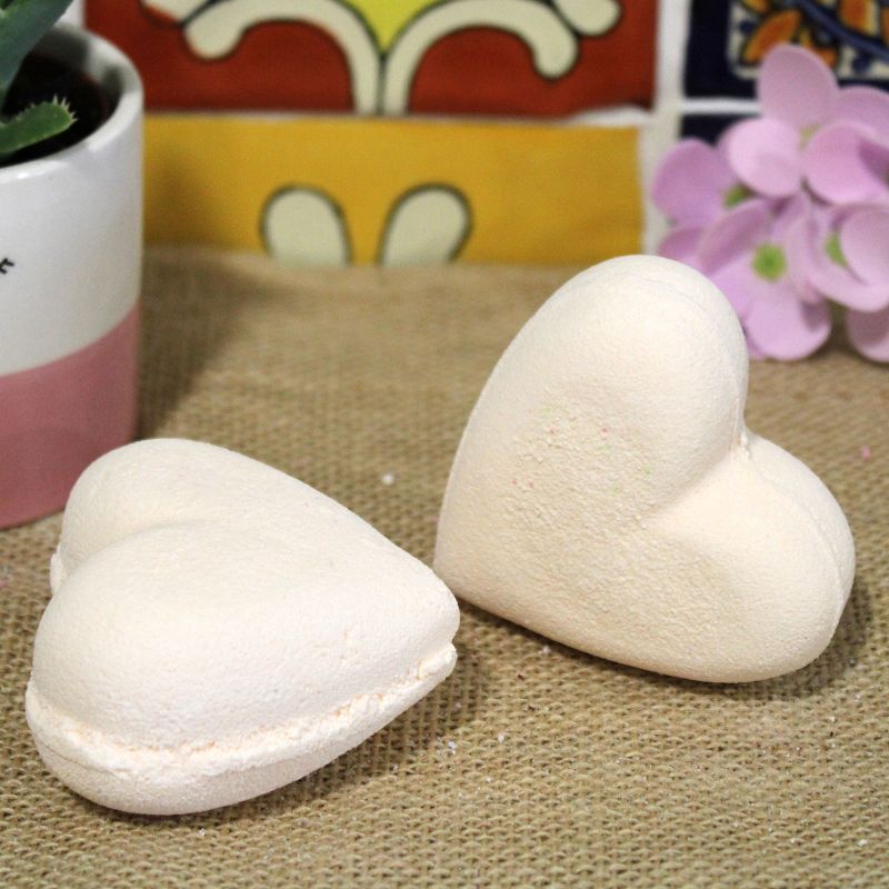 Bombe de Bain en Coeur 70g - Fruit de la Passion