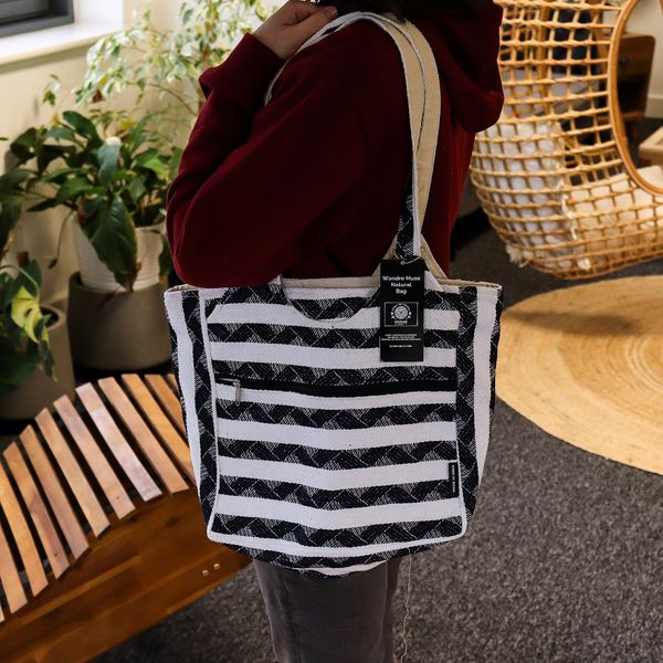 Bolsas Jacquard Naturales – Atlas Nomad