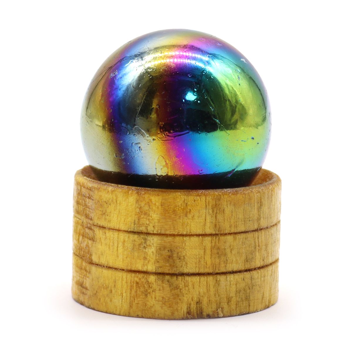 Esfera de cristal de 40 mm - Ametista com suporte