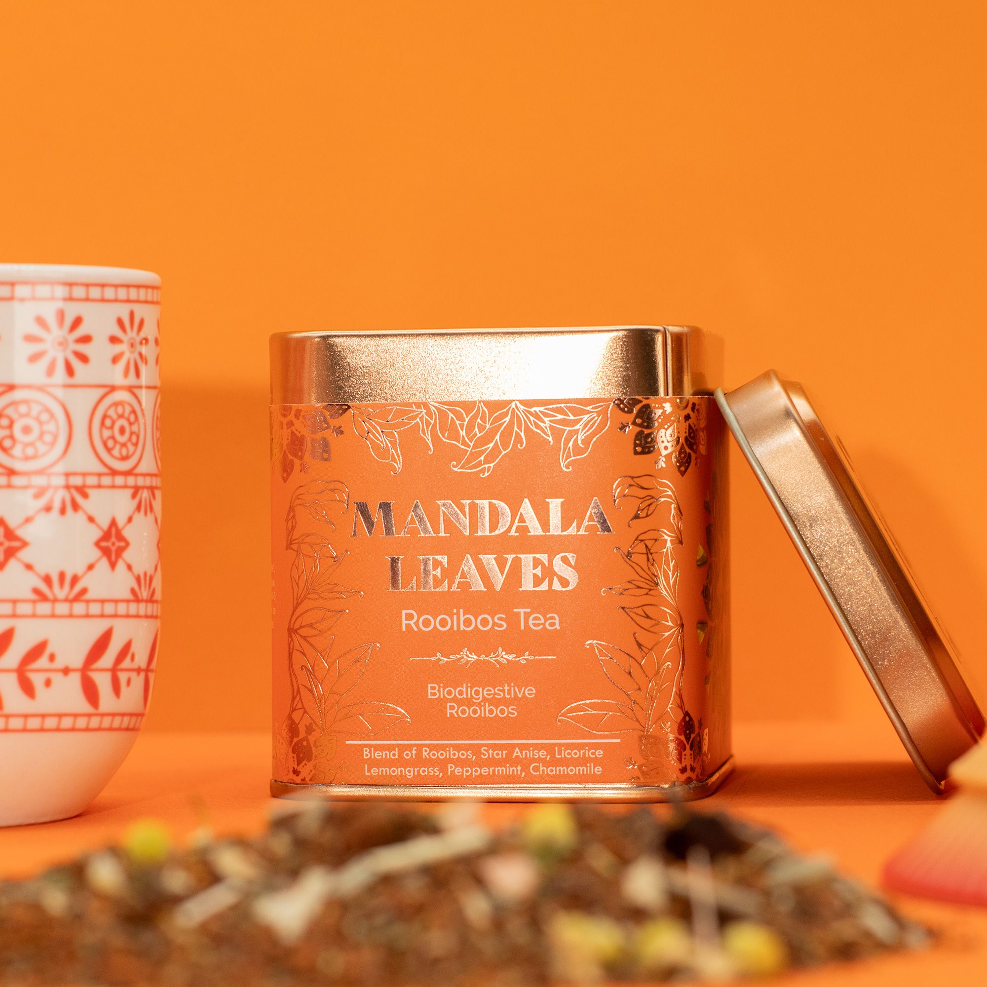 Latas 50g Rooibos Orgânico Biodigest