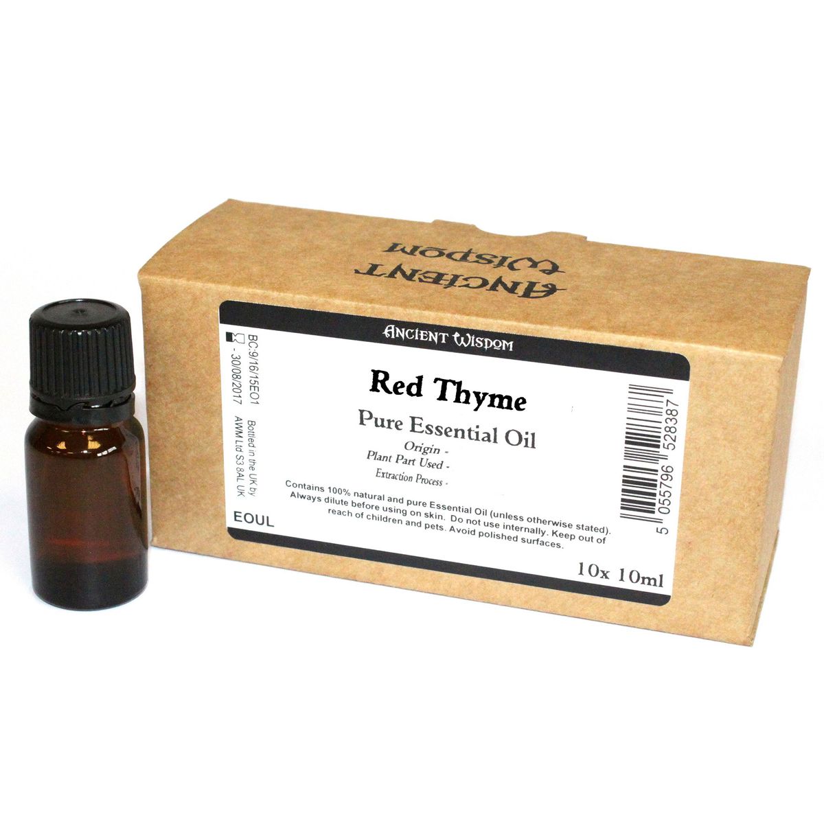 Óleo Essencial de Tomilho Vermelho - 10 ml - Sem Etiqueta