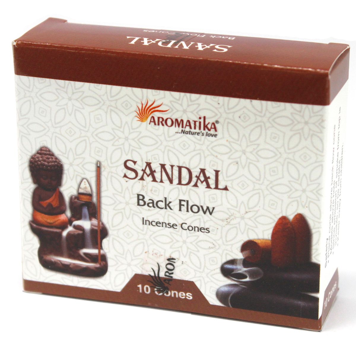 Conos de incenso Refluxo Aromatika - Sândalo