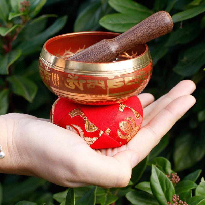 Mini Bol Chantant Coffret Cadeau- Rouge