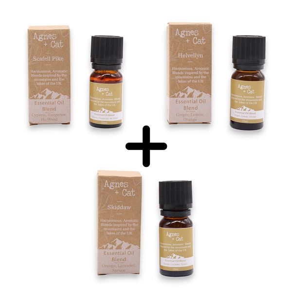 Agnes & Cat - Forest Retreat Set Of 3 Essential Oil Blends