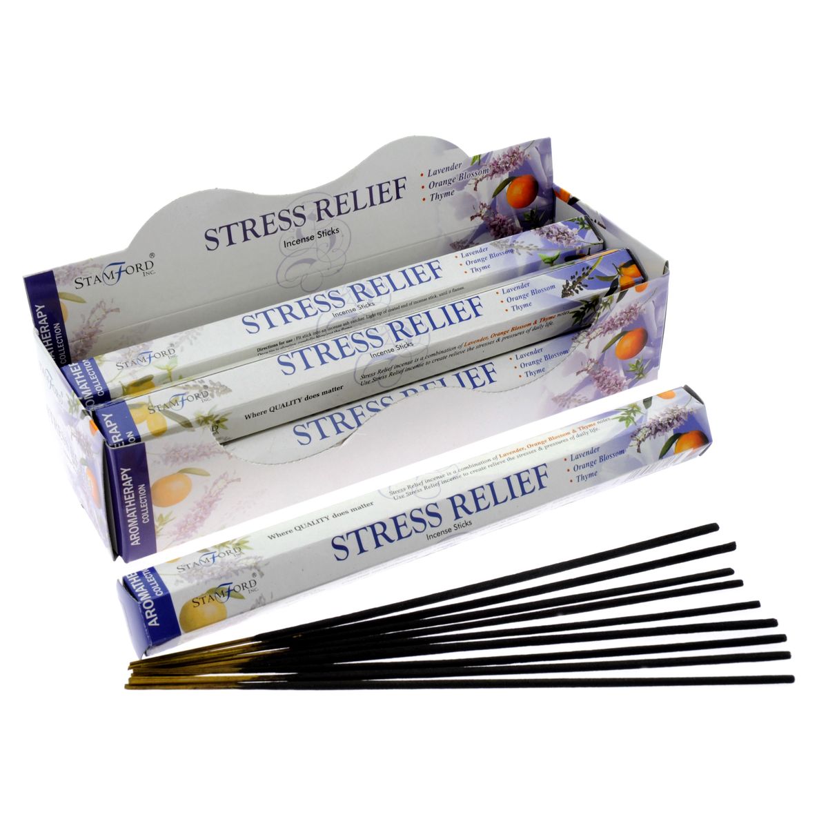 Incensos Premium Stress Relief da Stamford