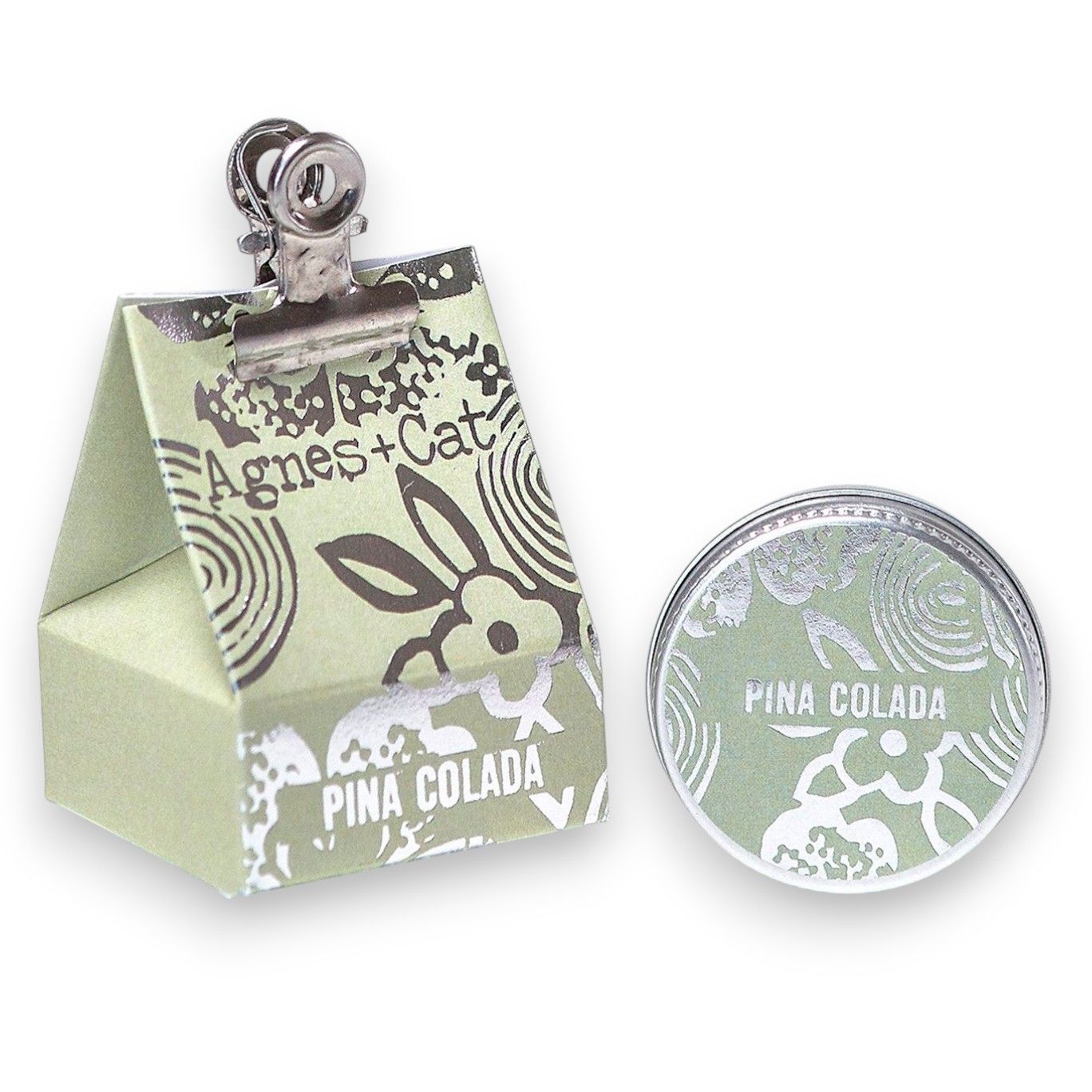 Piña Colada Lip Balm - Tropical Coconut & Pineapple Scent - Natural Butters & Oils - Hand-Poured in UK - Aluminium Tin