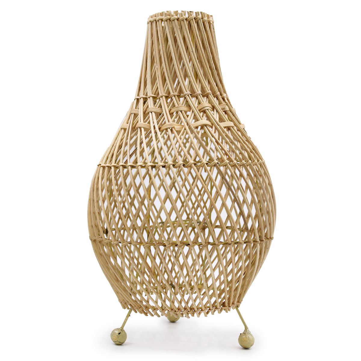 Lâmpada de mesa de Mimbre