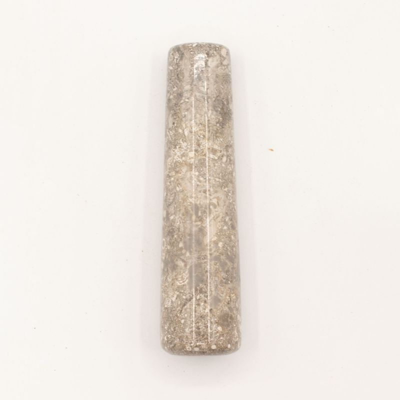 Natural Riverstone Decorative Pestle & Mortar -Medium (approx 12x8cm)