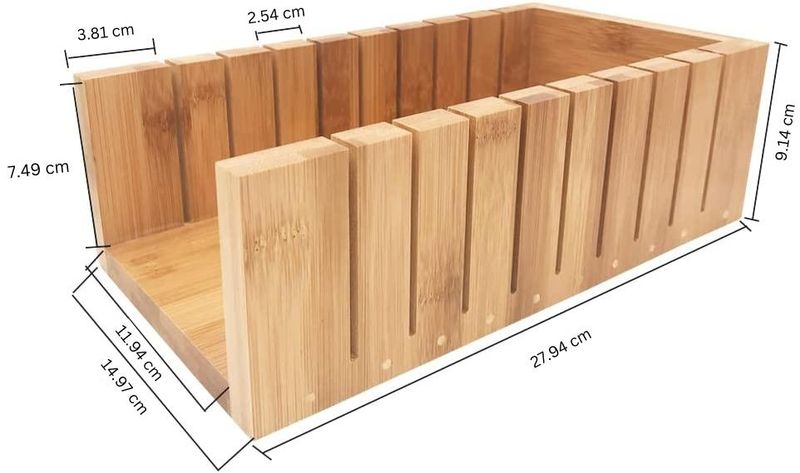 Dřevěný Krájecí Set - Rovný a Vlnkový Kráječ