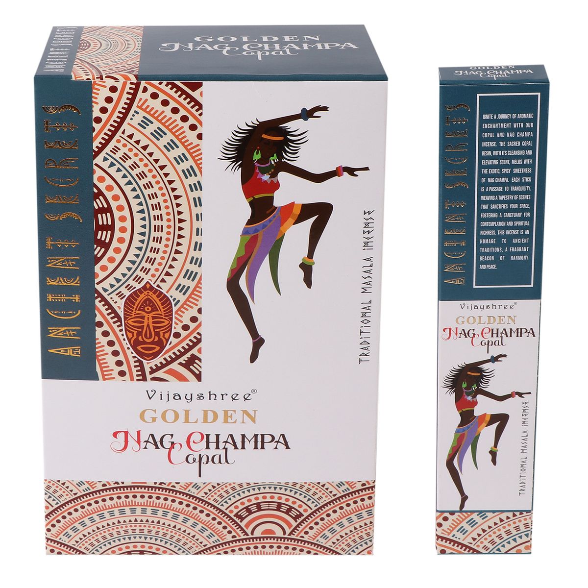 15 g de copal dourado e nag champa