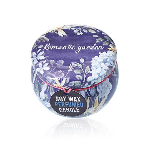 Bougies Artistiques Étain - Jardin Romantique