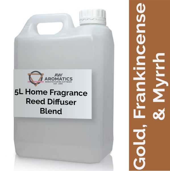 5l Mješavina za Difuzere sa Štapićima u Rinfuzi - Zlato, Tamjan i Smirna