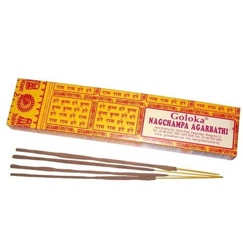 Bâtonnets Encens 16g Nagchampa Goloka