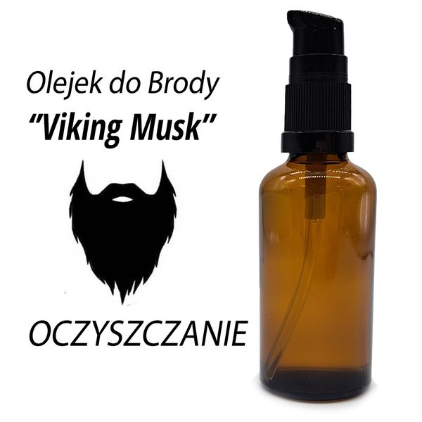 Olejek do Brody 50 ml - Viking Musk - BEZ ETYKIETY