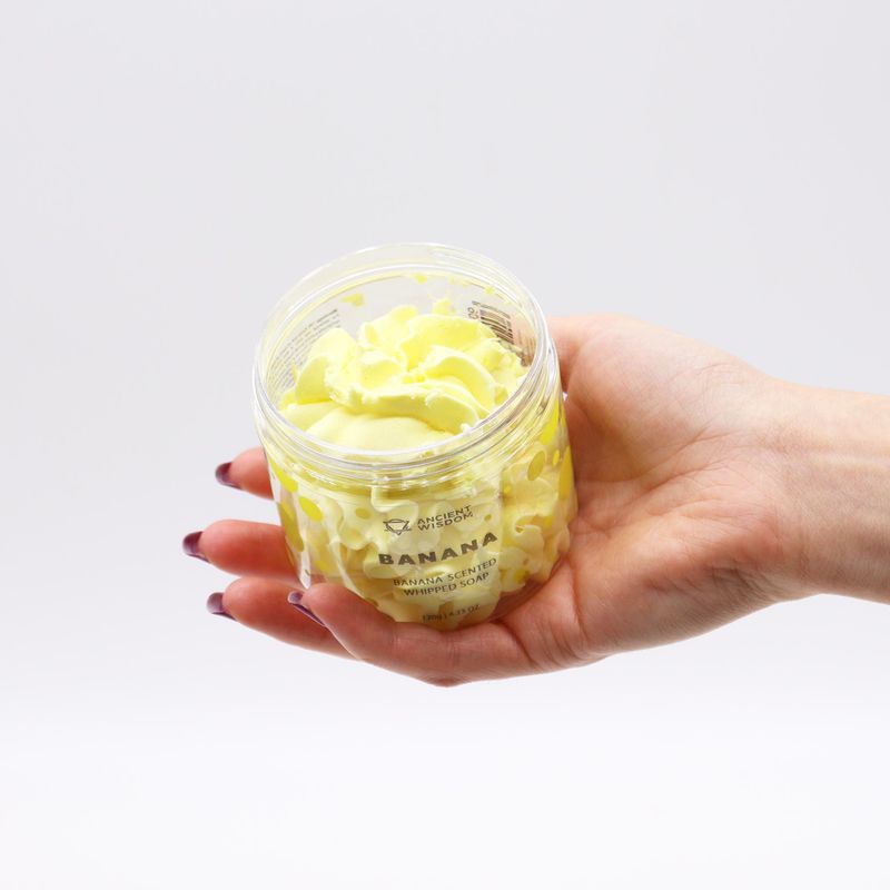 Savon Crème Fouettée 120g - Banane