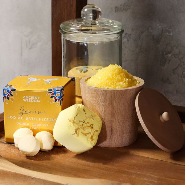 Accessoires de bain Petit pot en bois - 95mm