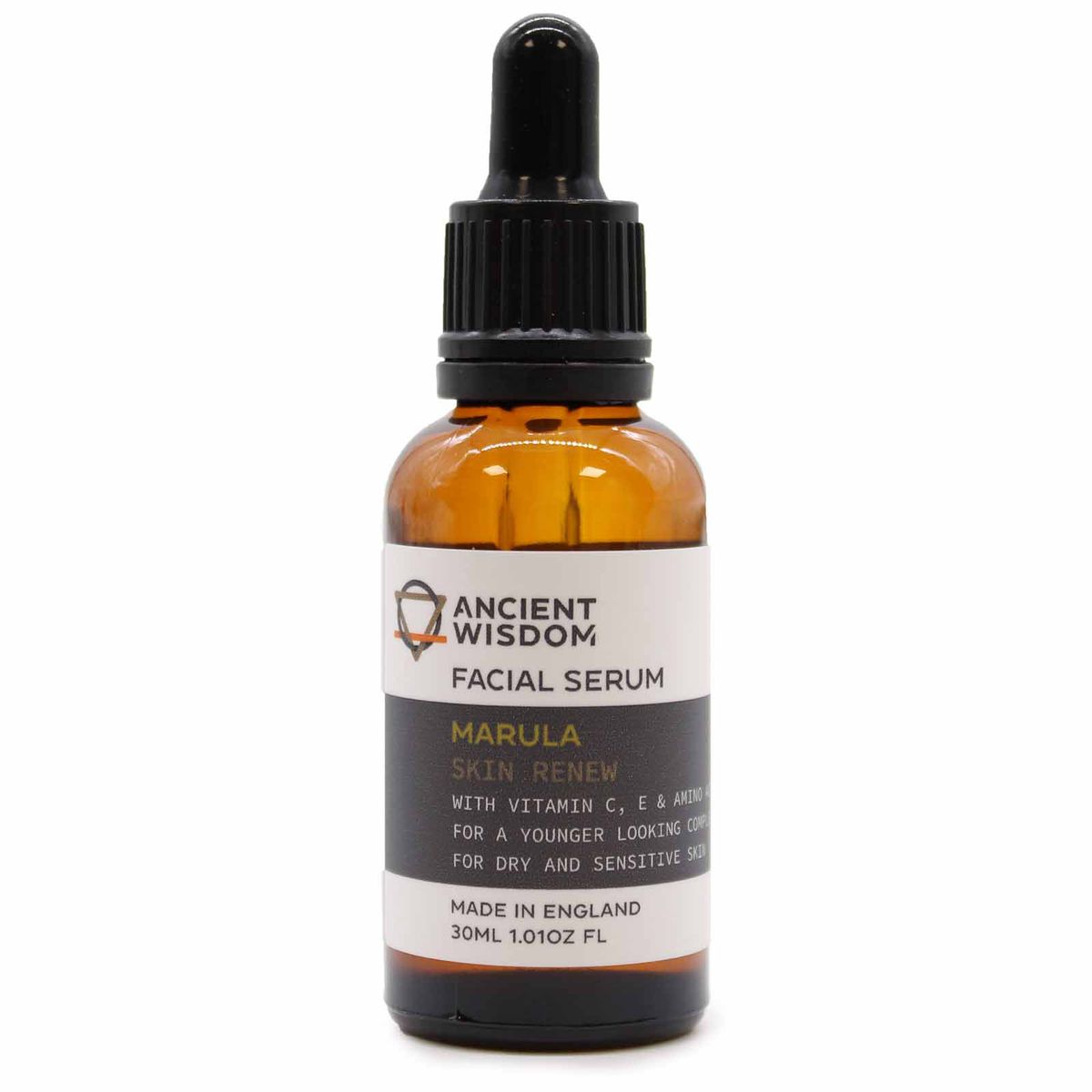 Sérum facial de óleo de marula